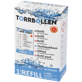 Torrbollen kosteudenpoistajan täyttöpakkaus 1 kpl